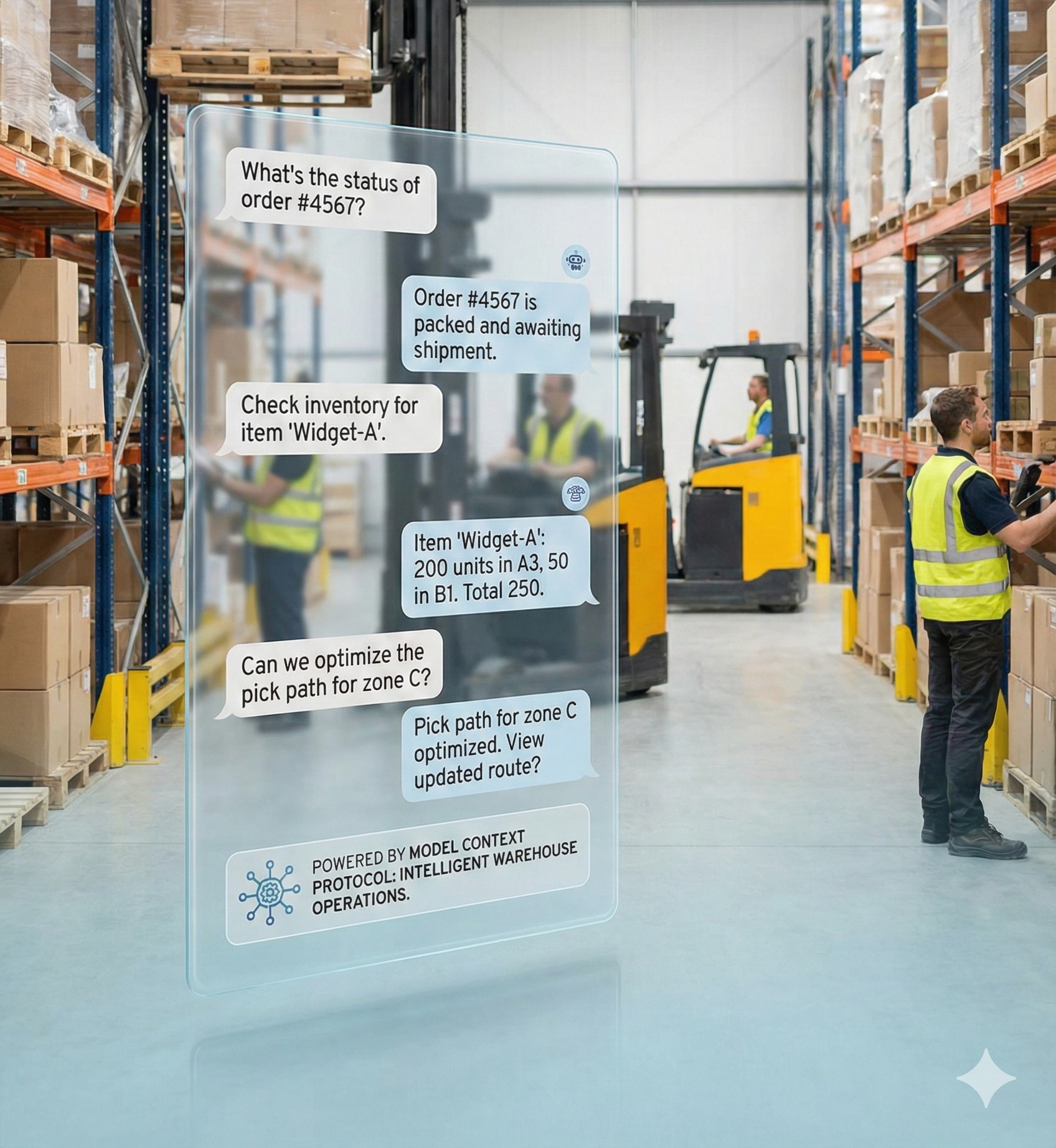 Card 2: AI-Powered Warehouse Management